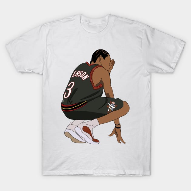 Allen Iverson T-Shirt by souvenirmala